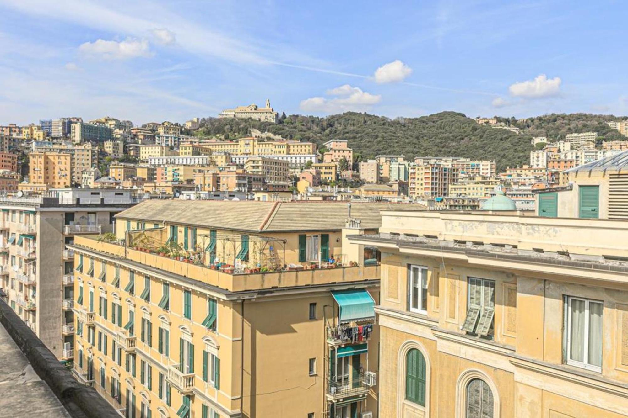 Apartamento Plein Ciel - Attico Vicino Al Centro - Parcheggio Privato Génova Exterior foto
